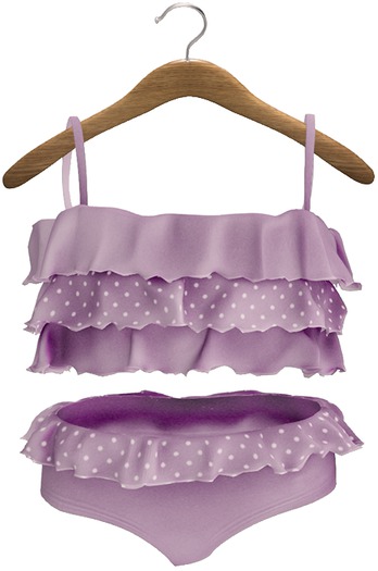{Lula Belle} Kai Ruffle Swimsuit - LILAC {Boxed}