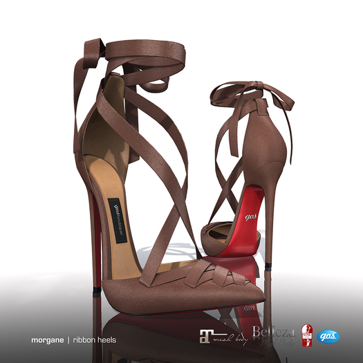 [Gos] Morgane Ribbon Heels - Rocky Road