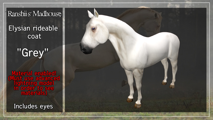 *RMH* Elysian Coat "Grey" - Boxed