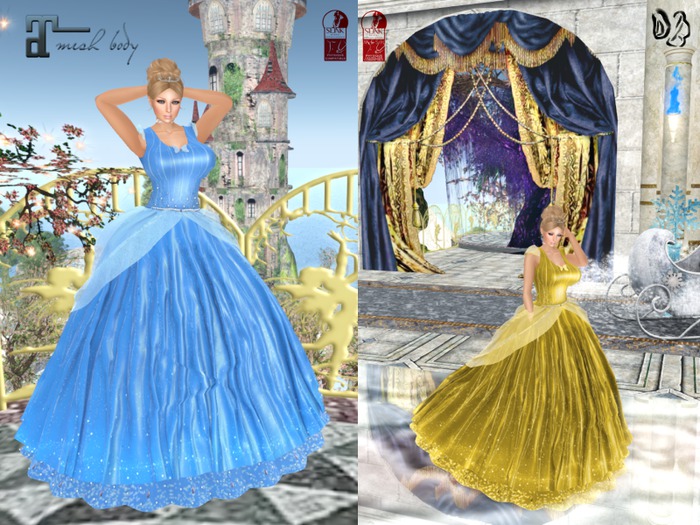 Cinderella Gown Fat Pack Demo