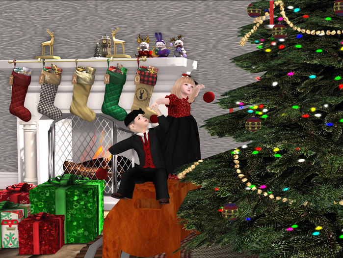 SP Bento pose Decorating christmas