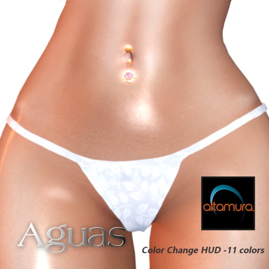 Aguas Fabric Thong - Altamura with Texture and Color Change ..33 combinations
