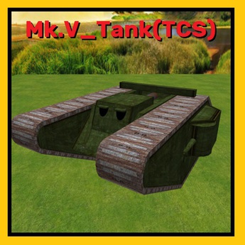 Second Life Marketplace - Mukuta's_Mk.V_Tank(TCS)