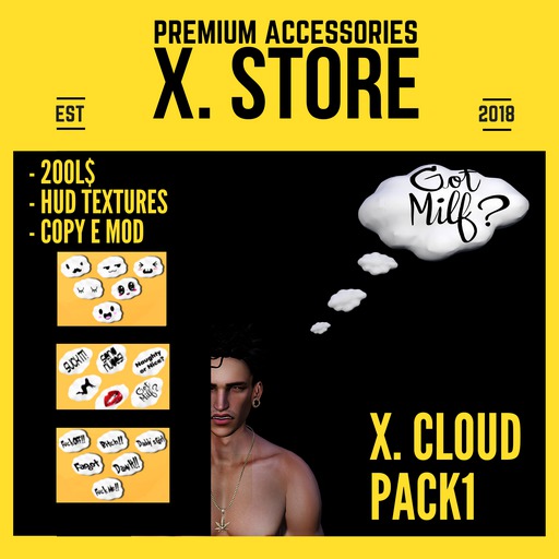 [X. Store] X. Cloud PACK 1(Animated)
