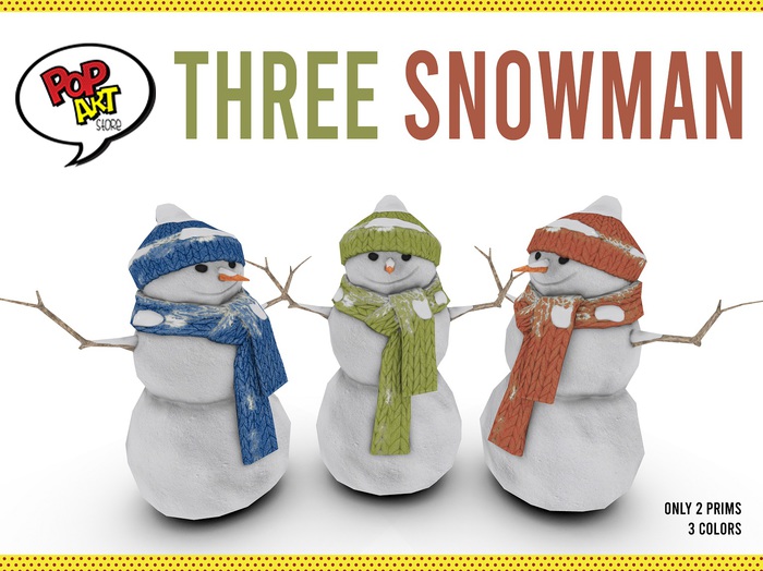 POPART STORE - HAPPY SNOWMAN