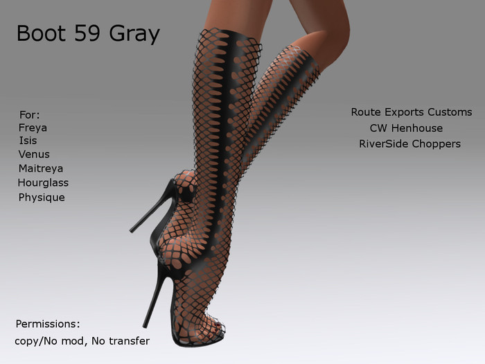 [REC] -Boot 59 Gray-BOX