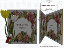 BMC276. THANK YOU CARD.