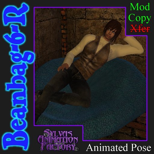Beanbag - 6-R -- Male Bean Bag Sitting Animation (copyable)