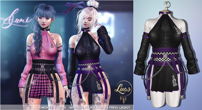 Luas Azumi Black & Purple