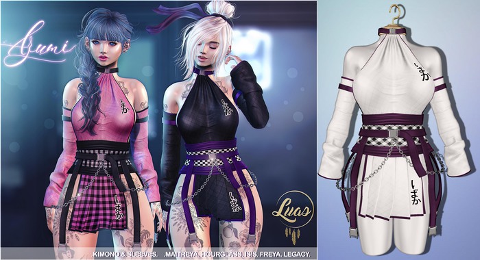Luas Azumi White & Violet