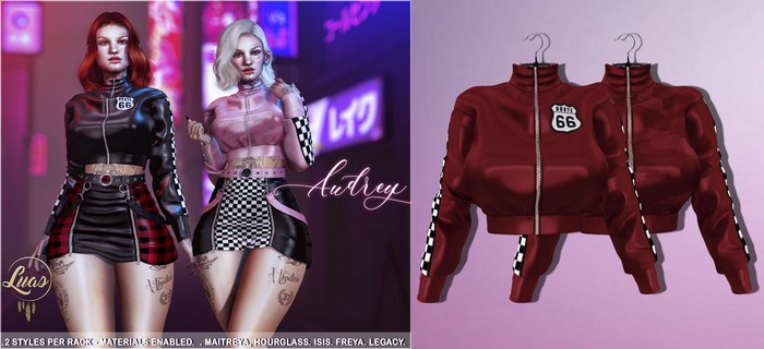 Luas Audrey Jacket Reds