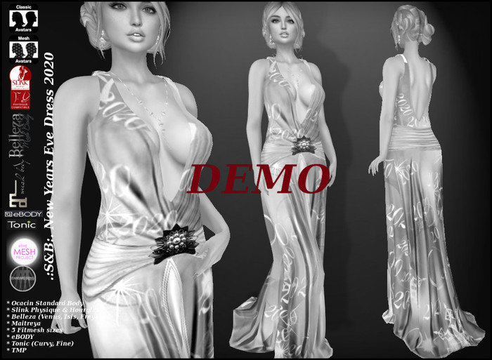 .:S&B:. New Years Eve Dress 2020 Demo