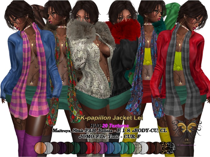 FK papillon Jacket Lei