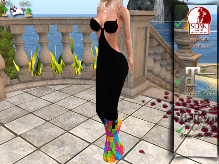 Tetris Chic Dress