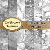 *Wallflowers* Grey Italian Marble - Tintable!