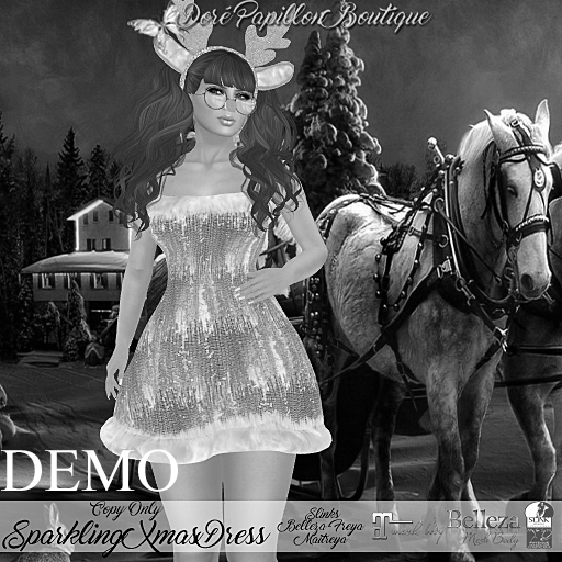 DPB Sparkling Xmas Dress - DEMO