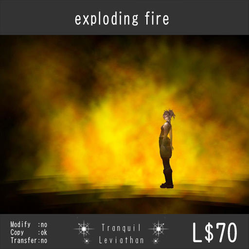 [TL] exploding fire