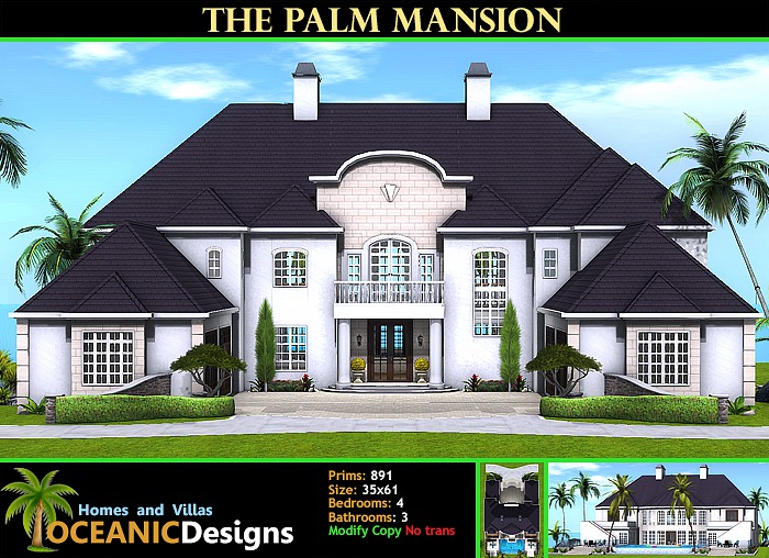 ::OD:: The Palm Mansion  - (Unfurnished) (Box)