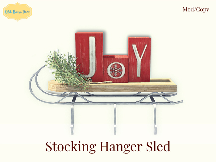 {OBD} Stocking Hanger Sled