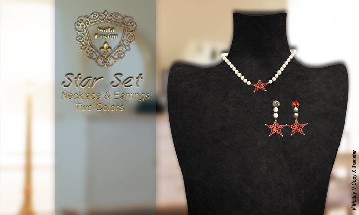 Nala Design::Star Jewerly Set::Two Colors