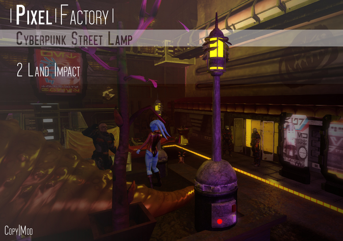 Pixel Factory - Greeble Lamp 2LI