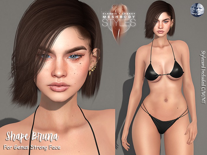 Shape Bruna (Genus Strong Face W001)