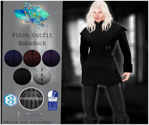 .Viki. Pitch Outfit - Babadook