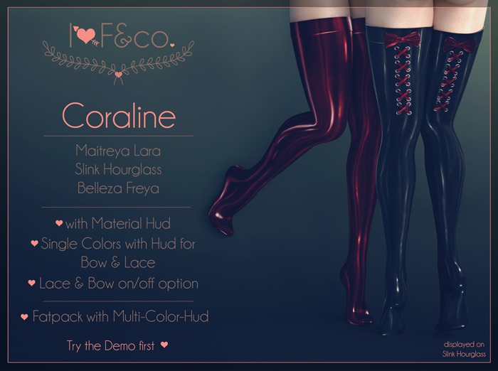 [I<3F] - Coraline - Black