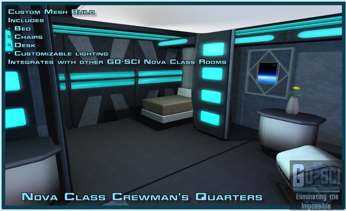 MirrorVerse Nova Class Crewman's Quarters,1.0,250