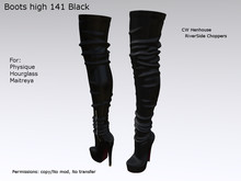 [REC] -Boots high 141 Black -BOX
