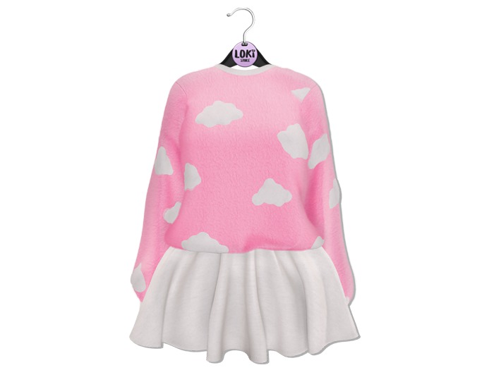 Loki - Soft Clouds Set - Pink