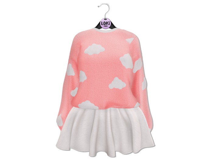 Loki - Soft Clouds Set - Peach