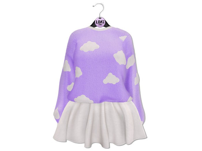Loki - Soft Clouds Set - Lilac