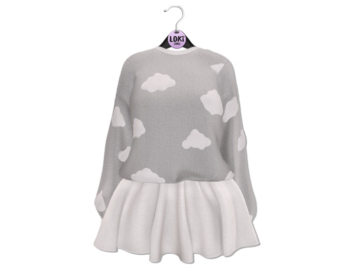 Loki - Soft Clouds Set - Grey