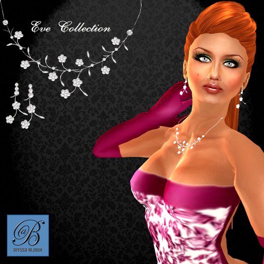 Alyssa Bijoux - Diamond Eve Necklace & Earring Set