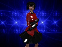 *LD* Maitreya Latex Anime Dress