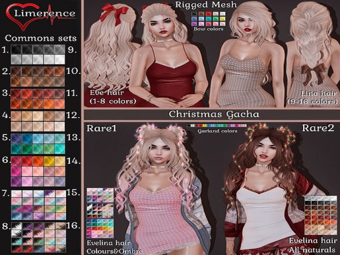 #4 {Limerence} Eve hair-Blonds