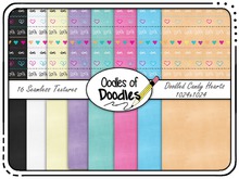 Oodles of Doodles - Doodled Candy Hearts
