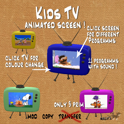 Kids TV / boxed