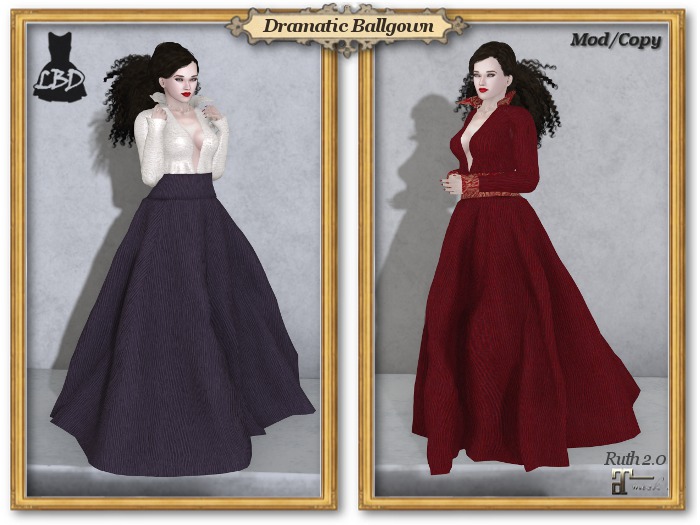 *LBD* Dramatic Ballgown - Maitreya & Ruth 2.0 - 3 Colours