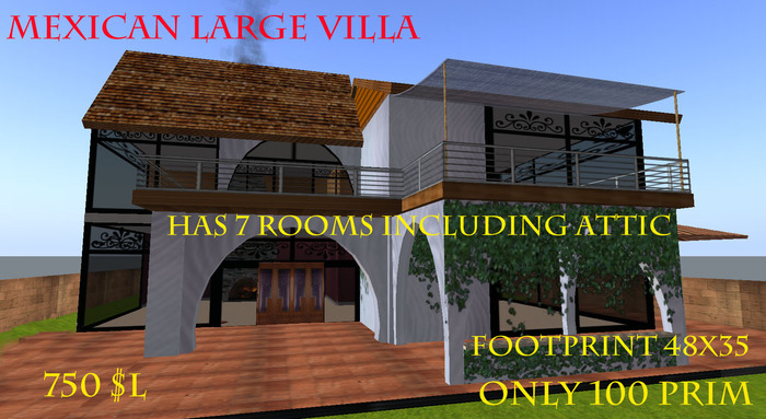 Mexican large Villa - JB