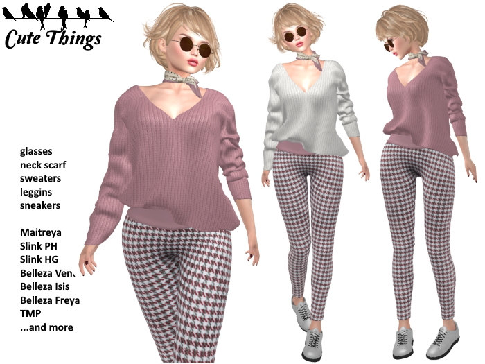 [CT] Girl Next Door Pink - DEMO  - Maitreya - Belleza - Slink - Ebody - TMP - Legacy - Altamura 