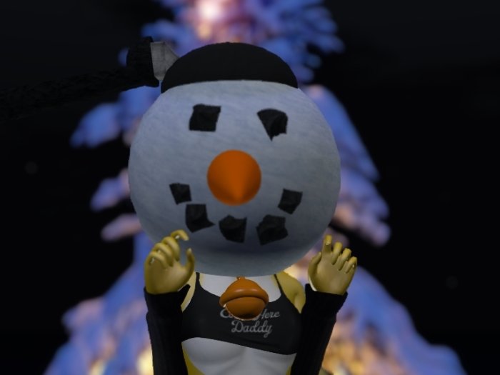 Snowman Head Jack Frost