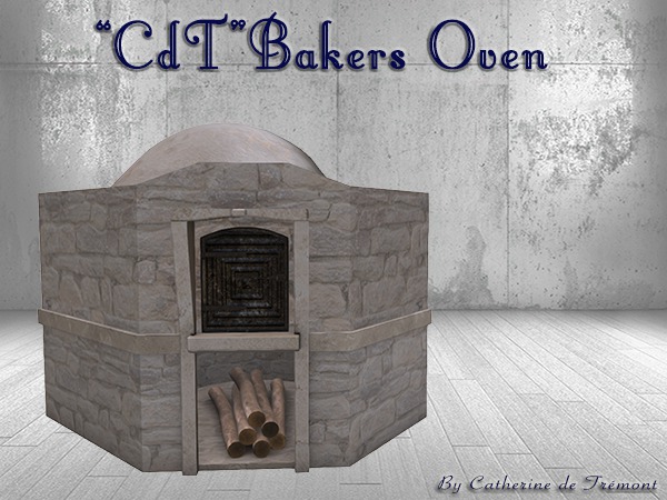 "CdT"  Bakers oven