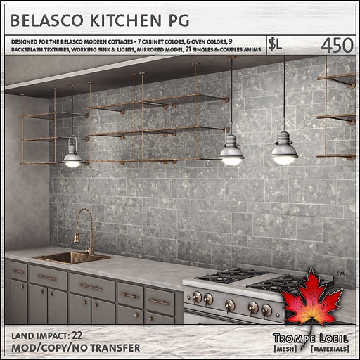 Trompe Loeil - Belasco Kitchen PG [mesh]