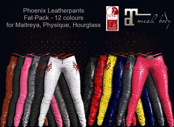 Phoenix Leather Pants - DEMO