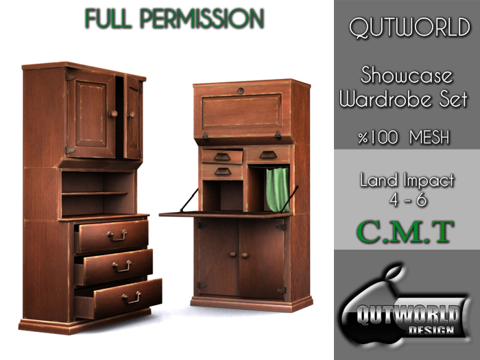 .::QUTWORLD Showcase Wardrobe Set::.FP