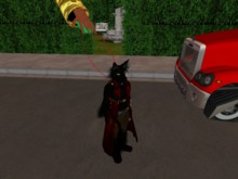 Joke Article Leash Hand Over Avi