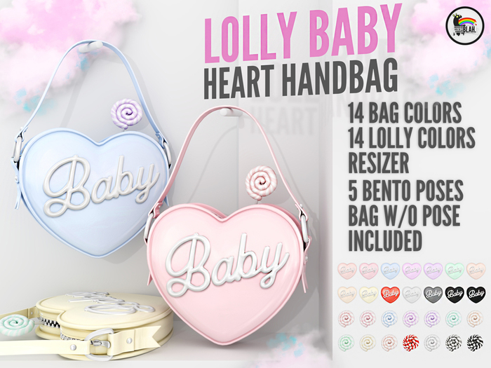Blah.[Lolly Baby-Heart Bag] (add)
