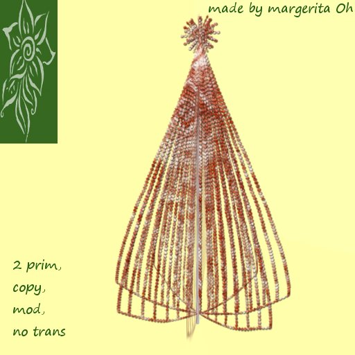 MBMO rhinestone christmas tree_red/white